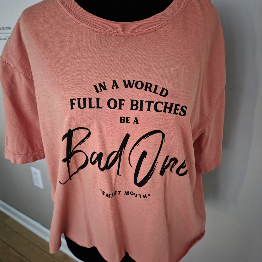 Comfort Colors Peach Graphic Tee